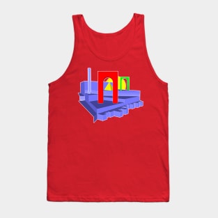 Giorgio de Chirico boots up his Playstation Tank Top